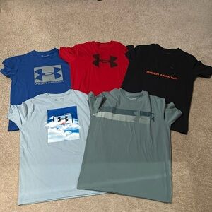 6 Under Armour T-shirts Men’s size Medium.